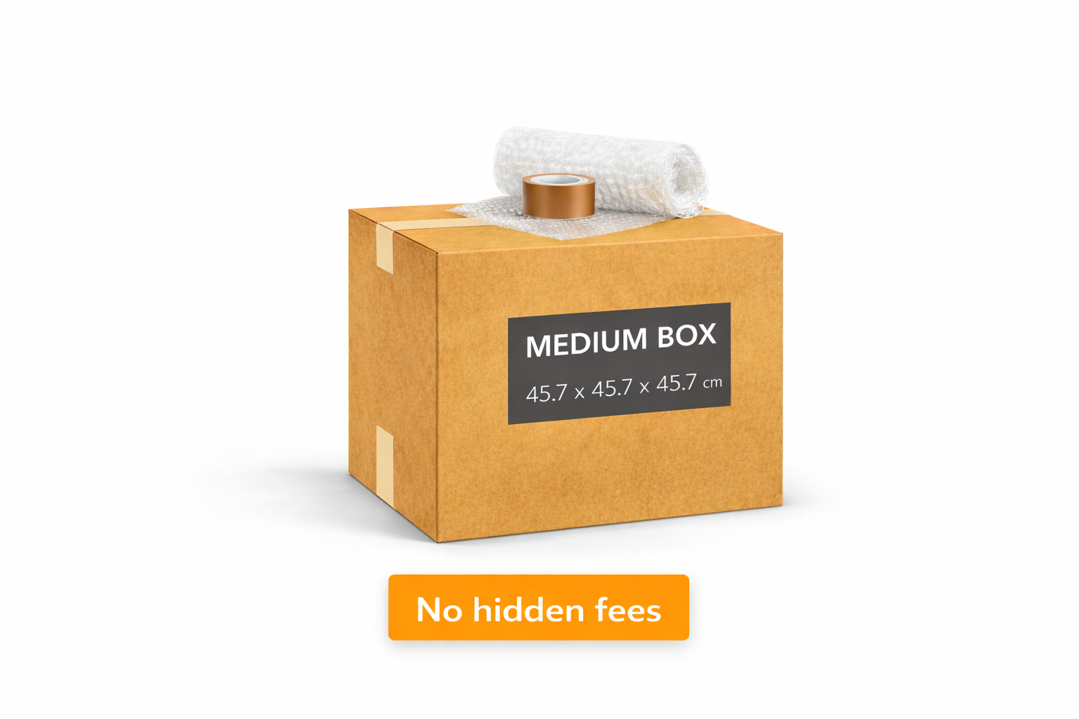 Medium Box Package (Up to 16 Weeks) – Vix Student Storage